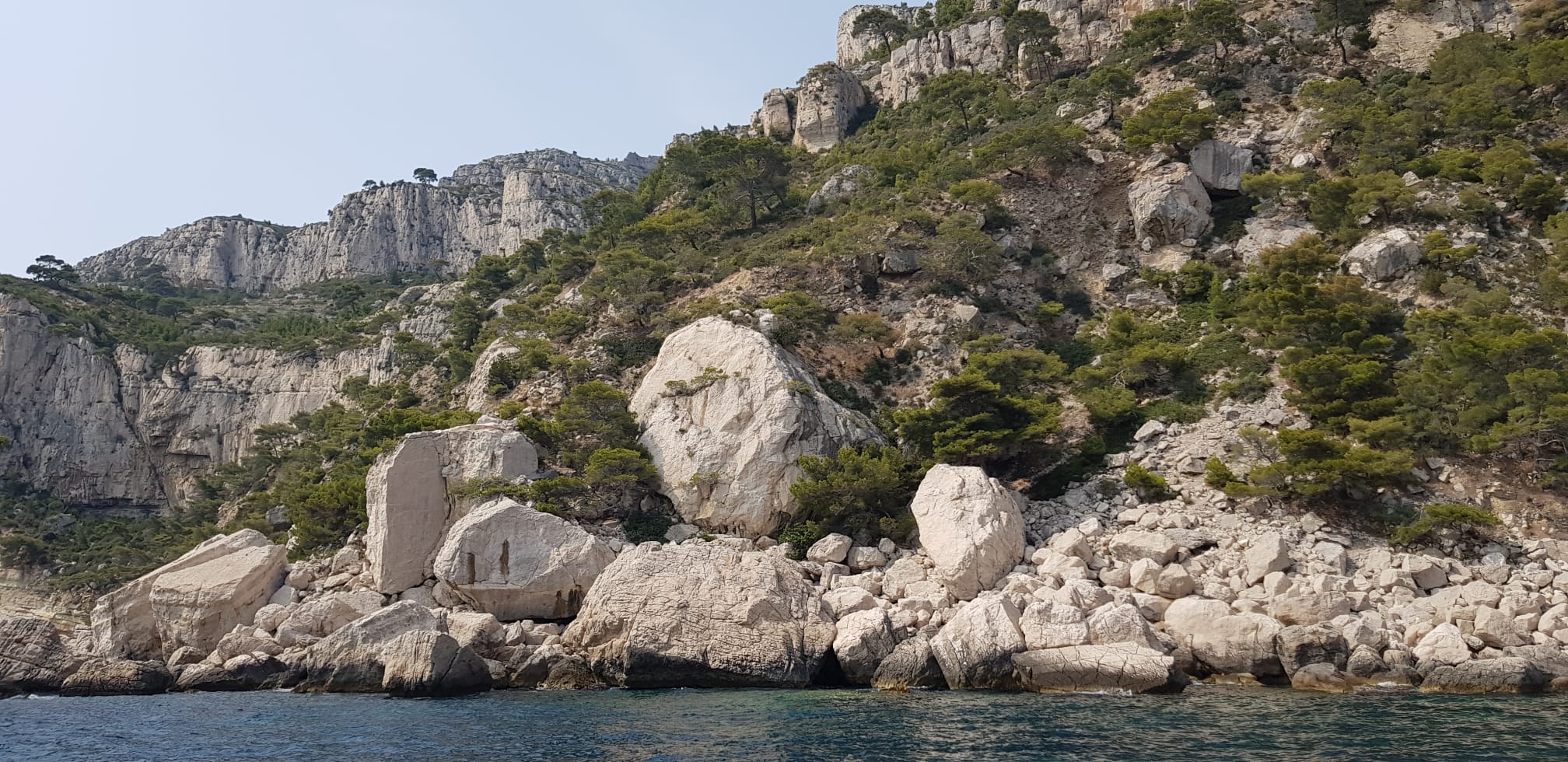 Outing in the calanques of Marseille
